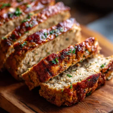 Easy Baked Ground Turkey Meatloaf Recipe