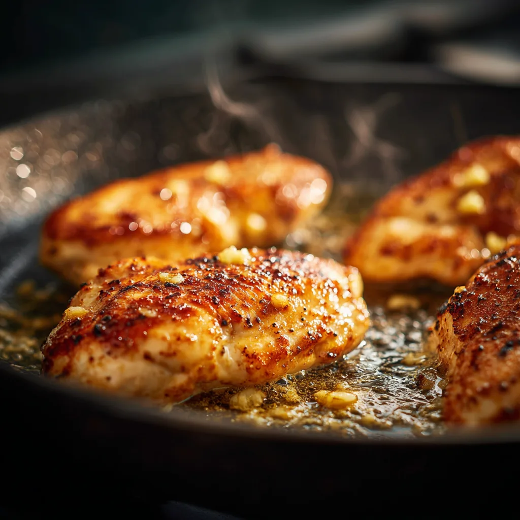 Easy Parmesan Garlic Chicken with Pasta Recipe