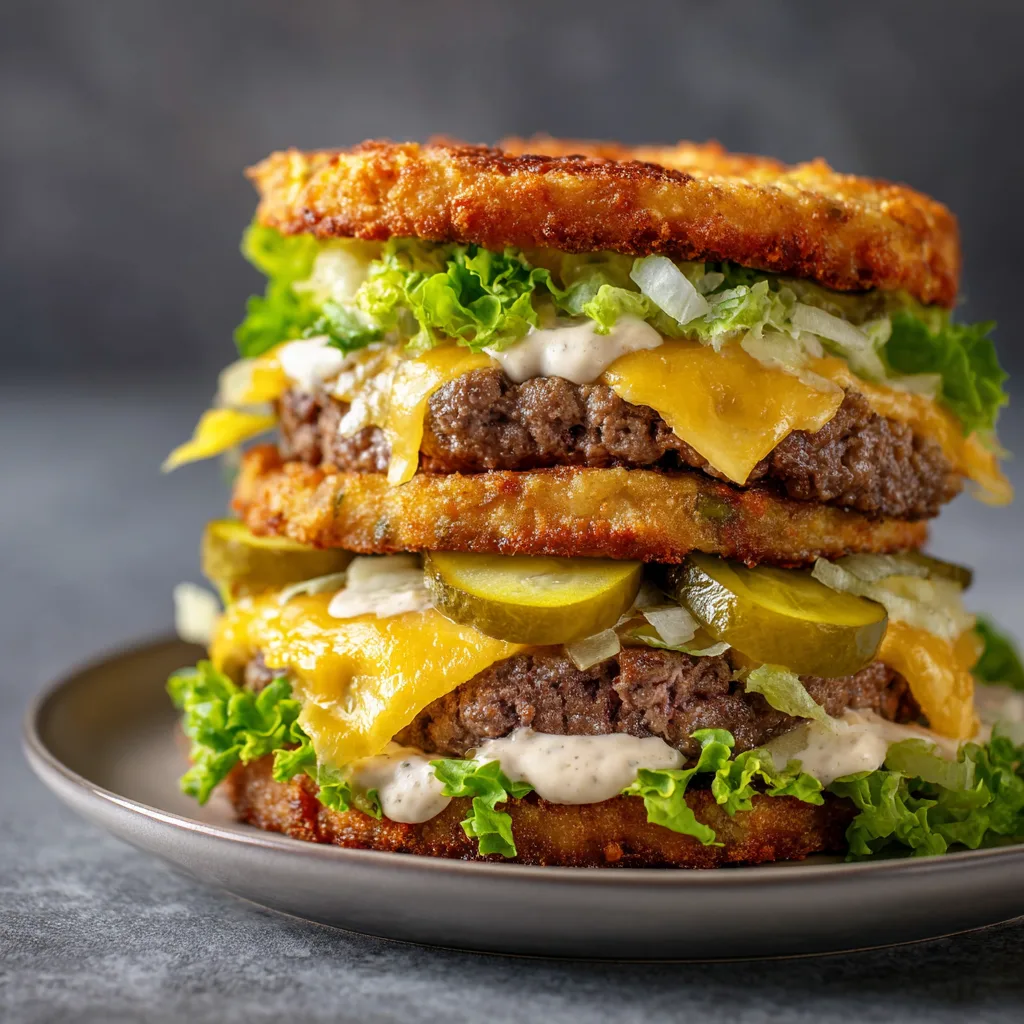 Keto Big Mac Smash Burgers