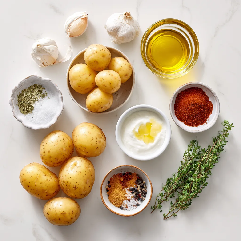 Super Easy Air Fryer Baby Potatoes with Simple Ingredients